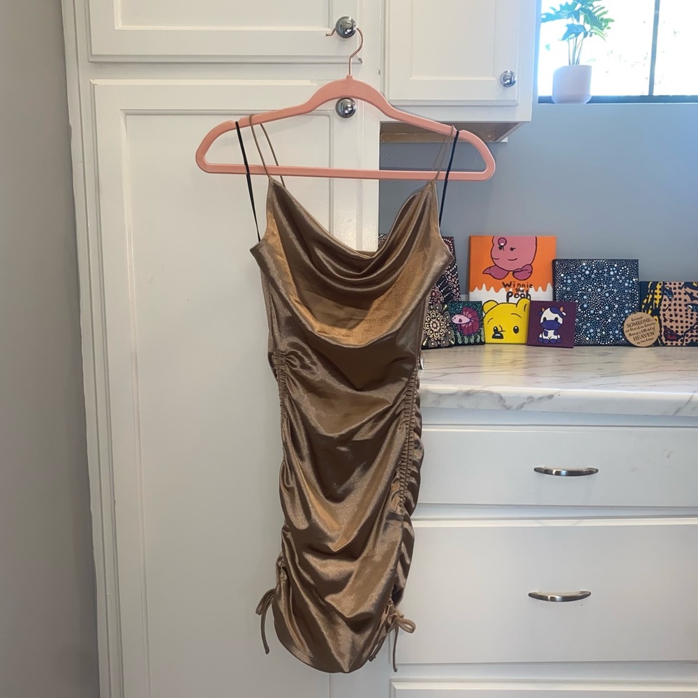 Dark Champagne Mini Dress! :)
